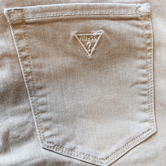 GUESS JEANS Brittney Khaki Skinny Pants - Picture 4 of 8